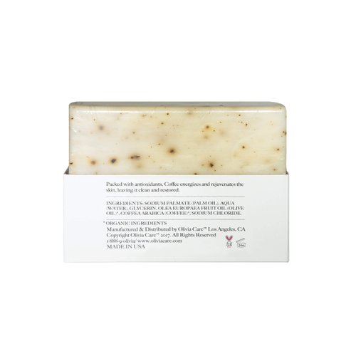 Olivia Care Coffee Bar Exfoliating Bar Soap - 8 OZ