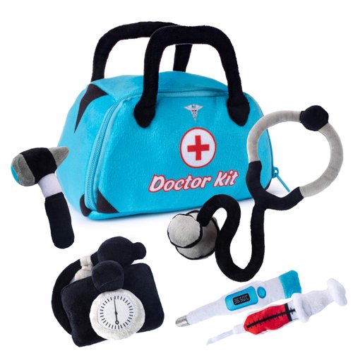 Talking Plush Toy Doctor Kit for Toddlers | Doctor Playset | Kid Doctor Set | Doctor Kit for Todd...