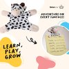 Fun and Educational Animal Fridge Magnets for Kids -Soft Plush Magnetic Animal Characters for Learning and Play, Fridge Toys for Toddlers 1-3, Board Magnets, Locker Buddies