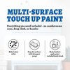 DWIL Multi Surface Touch Up Paint - White Touch Up Paint Pen, Interior and Exterior House Paint, for Wall, Door, Kitchen Cabinets, Wood, Furniture, 1.5 Fl Oz (Semi-Gloss, Perfect White)