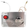 MOFLAME 5.98"x3.58" Inch Propane Gas Fire Pit Control Panel with Safety Flame Failure Valve and Thermocouple Ignition Knob Assembly Kit Max 50000BTU