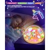 Unicorn Toys for Girls , Make Your Own Unicorn Night Light with Music,Arts and Crafts for Kids,Gifts for 3-8 Year Old Girls,4 5 6 7 8 9 10 Year Old Girl Birthday Gifts,Ideal Christmas Gifts Best Toy
