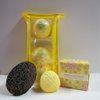 Bath Bomb Products - Bubble Bath Truffles: Lemmon Verbena 3 Pack Bath Truffles, 6.35 oz Lemmon Verbena Shea Butter Soap, Pumice Stone by Dead Sea Spa Care, Bubble Bath, Bubble Truffles, Bath Truffle