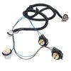 WEILEITE Left Driver Side Tail Light Direct Wiring Harness Kit Compatible with Chevy Silverado 1500 1500HD 2500HD 3500 2003-2007 Replace 16531401