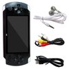 4.3'' Retro Portable Mini Handheld Video Game Console 8GB 128-Bit LCD Kids Color Game Player Built-in 1000+ games(Black)