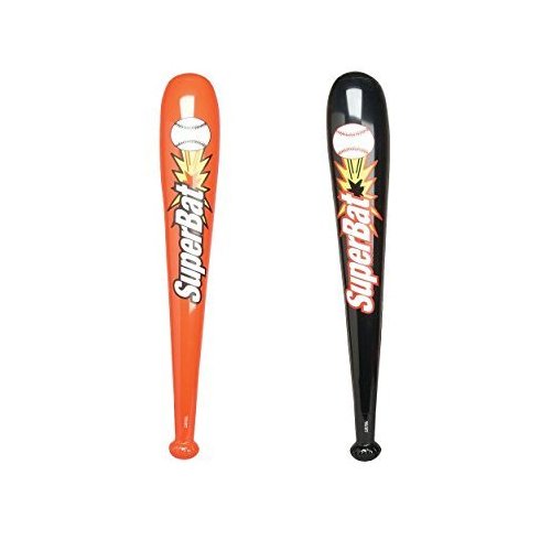 2 Baseball Bat Inflates Party Decoration, Picnic, Pool, Toy