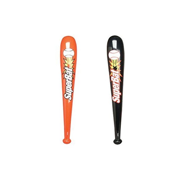 2 Baseball Bat Inflates Party Decoration, Picnic, Pool, Toy