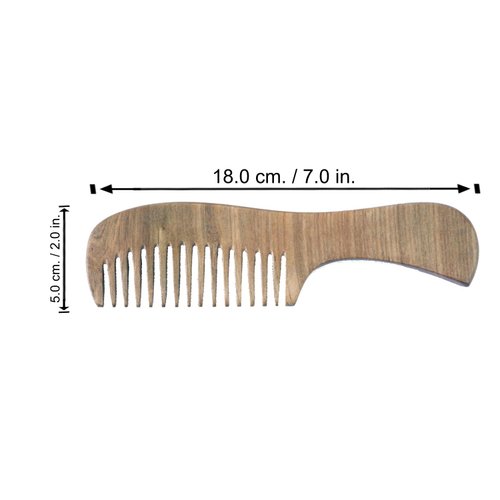 Wooden Hair Fine Tooth Comb for straight or wavy: The gentle touch of our hair comb is designed to help you achieve your desired hairstyle effortlessly (Hair Comb)