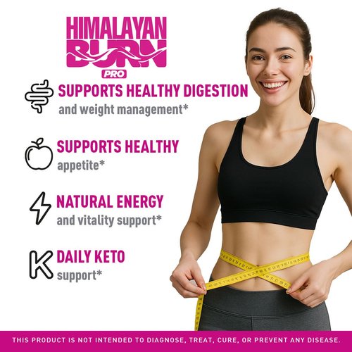 (5 Pack) Himalayan Burn Pro Drops - HimalayanBurn Pro Advanced Formula Liquid Supplement, Himalayan Burn Pink Salt Health & Wellness, Himalayanburn Pro Daily Wellness Support, 5 Bottles for 5 Months