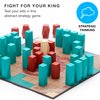 Hnefatafl Viking Chess Set - Authentic, Traditional Two-Player Strategy Board Game Classic - Historic European Tabletop Asymmetric War Game