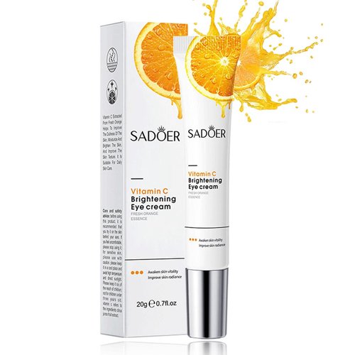 Eye Cream For Dark Circles, Anti Aging Eye Cream With Vitamin C, Hyaluronic-acid & Orange Extract, Under Eye Cream For Puffiness And Bags, Eye Cream For Reduce Fine Lines, Wrinkles & Dark Circles