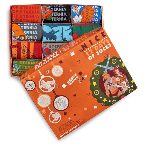 Numskull Man 12 Days of Socks Nice Advent Calendar, Multicolour, One Size