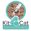 KIT4CAT 2lb Hydrophobic Cat Litter for Urine Collection, Hydrophobic Sand Urine Collection Litter Kit I Collect cat Urine Sample for Test (3 x 11oz Bags)