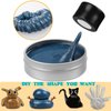JAYEE Blue Magnetic Slime Putty, Magic Slime Hand Soft Putty with Upgraded Bigger Magnet Fidget Game Stress Relief Thinking Educational Toy Christmas Birthday Gifts for Boys Girls Adults(Blue)