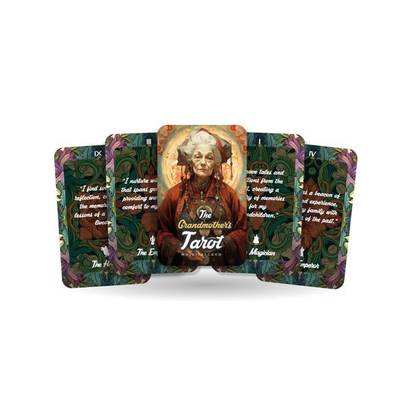 The Grandmother's Tarot - The Tarot of Timeless Love - Tarot Affirmation for Grandmother's - Divination tools - Tarot cards