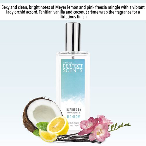 Perfect Scents Fragrances | Inspired by Jennifer Lopez's J Lo Glow | Women’s Eau de Toilette | Paraben Free | Never Tested on Animals | 2.5 Fluid Ounces