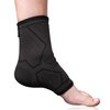 Fit Active Sports Ankle Compression Sleeve For Women & Men Ankle Support Sock for Pain Relief (Medium)