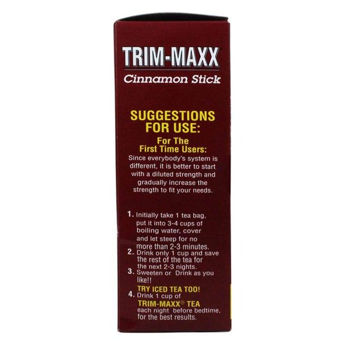 Body Breakthrough Trim-Maxx Herbal Dieter's Tea Cinnamon Stick - 70 Tea Bags, 4.94 oz