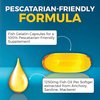 Omega 3 Fatty Acid Supplements - 2500 mg Triple Strength Fish Oil Omega 3 Supplement in Re-Esterified Form - 90 Pescatarian-Friendly DPA DHA EPA Omega 3 Supplement