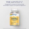 SOLARAY Buffered Vitamin C 500mg - with Bioflavonoids, Rose HIPS and Acerola Cherry - Immune Support Supplement - Easy to Digest, Vegan, Lab Verified, 60-Day Guarantee - 100 Servings, 100 VegCaps