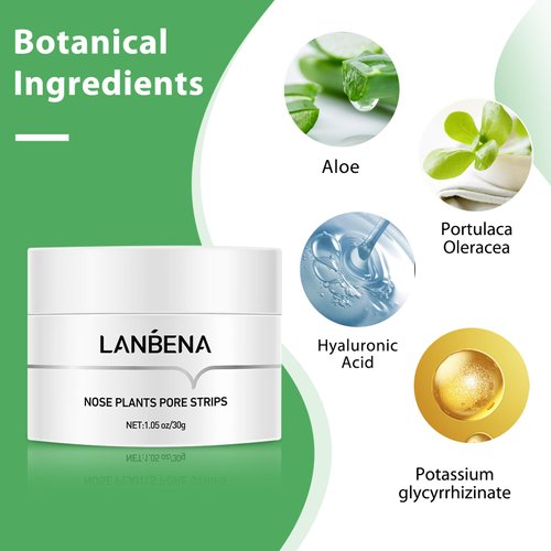 Vemofoper Blackhead Remover Mask 60 pcs,Remove Black Heads Face Black Head Remover Strips,Nose Plants Pore Cleanser Purifying Face Mask for All Skin Types(1.05oz/30g)