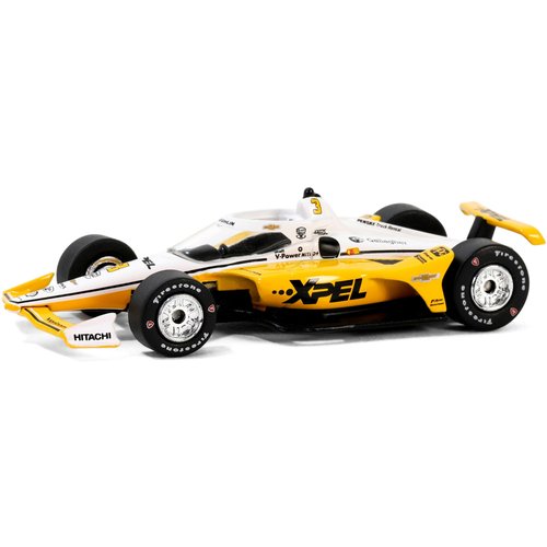 Dallara IndyCar #3 Scott McLaughlin XPEL Team Penske NTT IndyCar Series (2024) 1/64 Diecast Model Car by Greenlight 11597