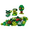 LEGO Classic Creative Green Bricks 11007 Starter Set Building Kit with Bricks and Pieces to Inspire Imaginative Play (60 Pieces)