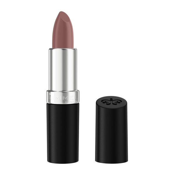 Rimmel Lasting Finish Lipstick by Kate - Up to 8 Hours of Intense Lip Color with Color Protect Technology and Exclusive Black Diamond Complex - 008, .14oz