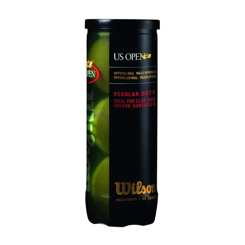 WILSON US Open Tennis Balls - Regular Duty, Single Can (3 Balls)