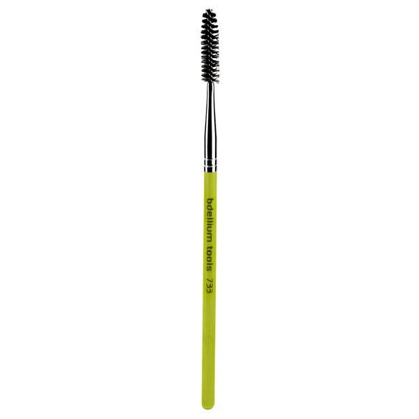 Bdellium Tools Professional Makeup Brush - Green Bambu Series 733 Lash - With Soft Synthetic Fibers, For Applying Mascara (Green, 1pc)