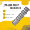 30PCS 3/8 x 2-1/2" Lag Shield Anchor Long Zinc Alloy Expansion Bolts Concrete Anchors Lag Screws Masonry Anchors Hole