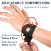 JOMECA Wrist Brace for TFCC Tears, Wrist Band with Ring Pad for Ulnar Sided Wrist Pain, DRUJ Instability, Support Repetitive Wrist Use Injury, Fit Right & Left Hand (S/M)