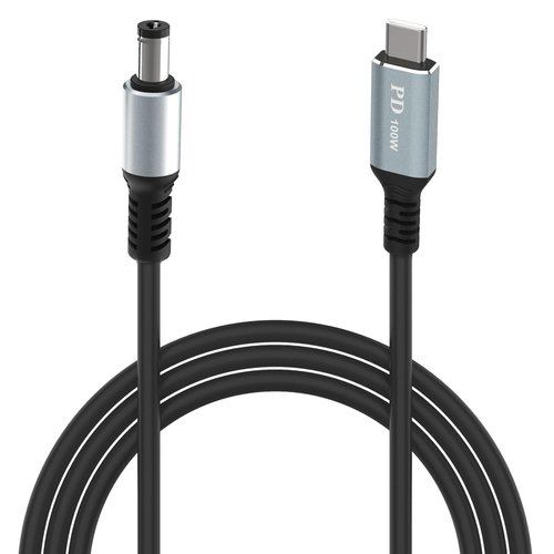 HIEbee USB C to DC 5.5mm x 2.1mm Power Cable, USB C Input to DC 20V Output Charging Cable, Used in Conjunction with PD Charger and PD Mobile Power Bank, with a Maximum Output of DC 20V 5A(6.6ft)