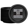 Hanna K. Signature Collection Black Plastic Plates 9 Inch - 50 count - Plastic Solid Round Party Plates For Weddings, BBQs, Birthday Plates - Disposable Black Plates - Plastic Dessert Plates