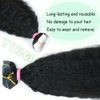 Y WIGS Tape In Hair Extensions Human Hair Kinky Straight Remy Hair 40pcs 80g Natural Color Real Human Hair Tape In Extensions 12inch