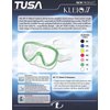 TUSA M-111-T M-111 Mini Kleio II Scuba Diving Mask, Translucent, Standard