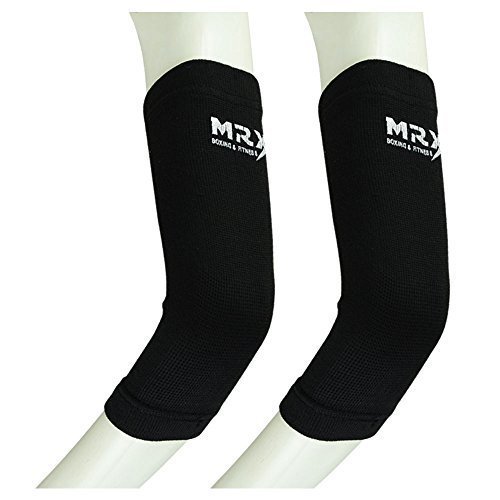 MRX Elbow Support Brace for Men and Women, Arm Compression Sleeves for MMA, Muay Thai, Workouts, gym, Training Tennis, Golf, Boxing, Hiking, Football, and more.