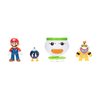 Super Mario 410314 Action Figures, Mario and Bowser
