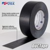 IPG IPG-6720BLK JobSite DUCTape, Colored Duct Tape, 1.88" x 20 yd, Black, 60 Foot