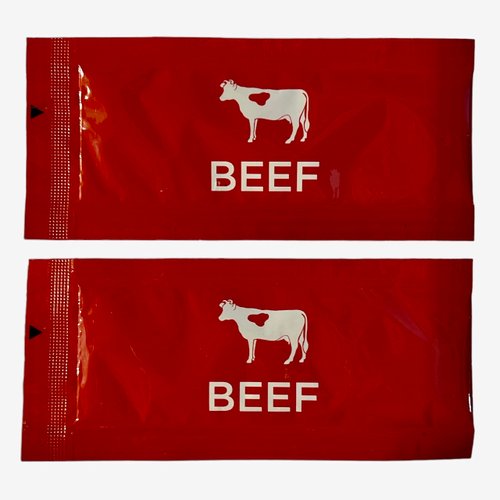 Savory Choice Reduced Sodium Beef Broth Concentrate, 50 Stick Packs (9.6g Each) Each Pack Makes 1 Cup Broth