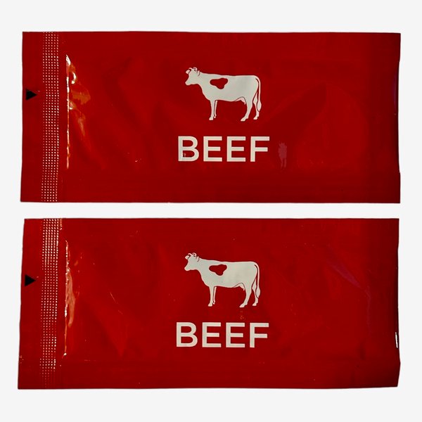 Savory Choice Reduced Sodium Beef Broth Concentrate, 50 Stick Packs (9.6g Each) Each Pack Makes 1 Cup Broth