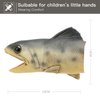Yolococa Fish Hand Puppet Realistic Latex Soft Animal Toy Storytelling Role Play Party Supplies for Kids