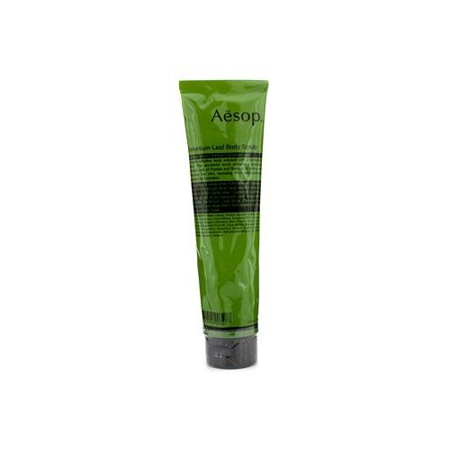 Aesop Geranium Leaf Body Scrub (Tube) | 170mL/5.7 Oz Natural Body Oil Scrub | Exfoliating Body Scrub for Every Skin Type | Paraben-Free, Cruelty-Free & Vegan lavender body scrub for Women & Men