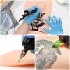 10pcs Tattoo Practice Skin, maseyboc Tattoo Skin Practice Double Sides Flexible, Fake Skin Tattoo for Tattoo Supplies, Practice Skin for Practicing for Beginners and Experienced Artists Blank