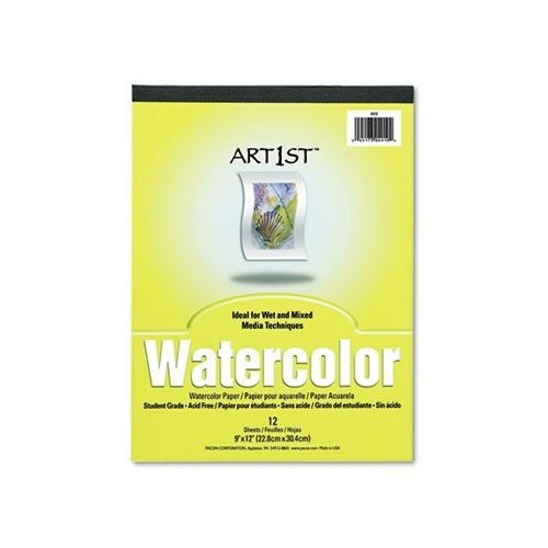 Pacon PAC4910 - Art1st Watercolor Paper Pad
