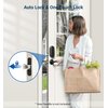 Veise Keyless Entry Door Lock, Electronic Keypad Deadbolt, Keyed Entry, Auto Lock, Anti-Peeking Password, Back Lit & Easy Installation Design, Oil Rubbed Bronze