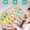 Kasfalci Sequencing Puzzle Cards,Sequence Board Game for Kids,Speech Therapy Materials for Autism,Storytelling,Social Skills,Sentence Building,Toddler Puzzles,Learning Activities,Classroom &Homeschool