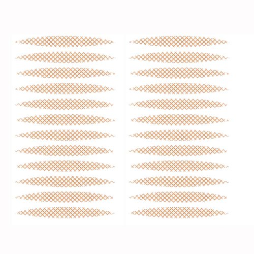 800PCS (400 Pairs) Single-Sided Lace Mesh Breathable No Trace Waterproof Invisible Double Eyelid Tape Stickers Natural Long-Lasting Sticky Self-Adhesive Double Eye Tape Tools for Make Up