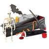 Ultimate Black Coffin Playset for Wrestling Action Figures