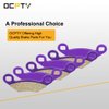 OCPTY Brake Pads Fit for Polaris Predator 500 2003 2004 2005 2006 2007, for Polaris Predator 500 Troy Lee Edition 2004 2005 2006, Front and Rear (Carbon Fiber)